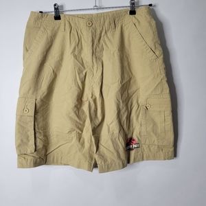 Jurassic Park Universal Studios Cargo Shorts Unisex Size M